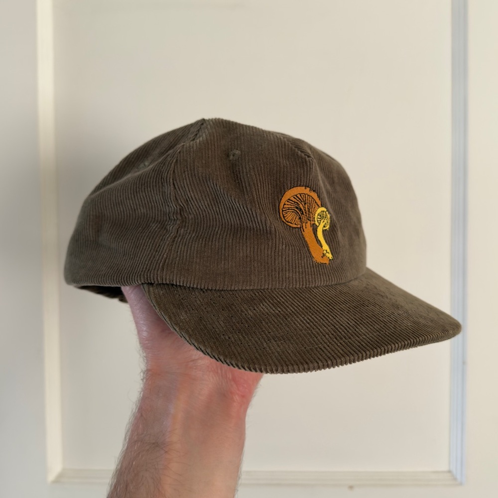 Mollusk Green Corduroy Mushroom Hat